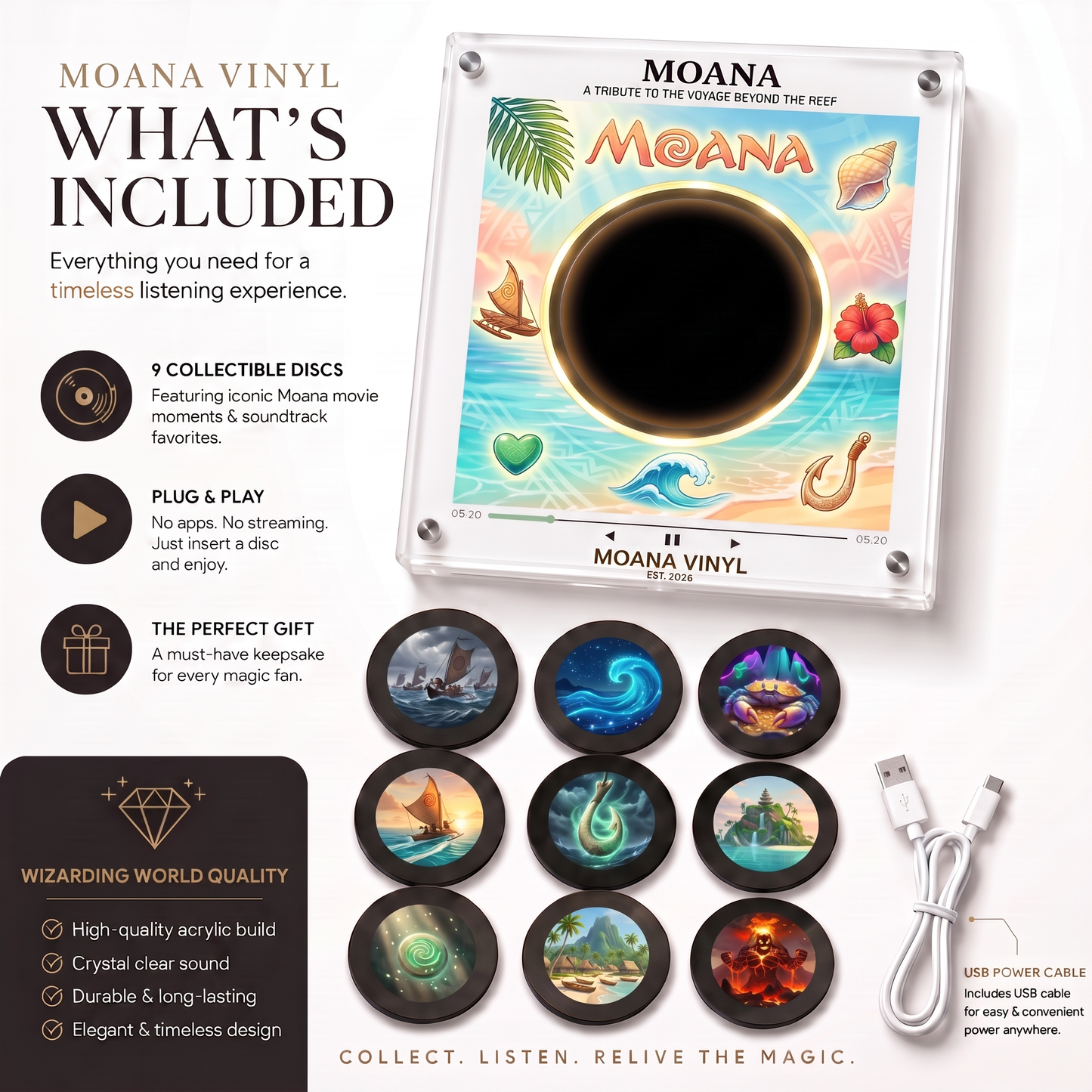 Moana Vinyl